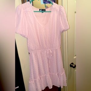 New light pink dress